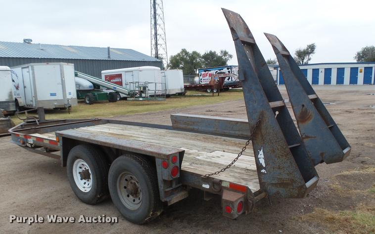 image for item DA4700 2001 Belshe WB12 utility trailer