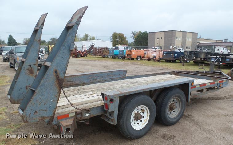 image for item DA4700 2001 Belshe WB12 utility trailer