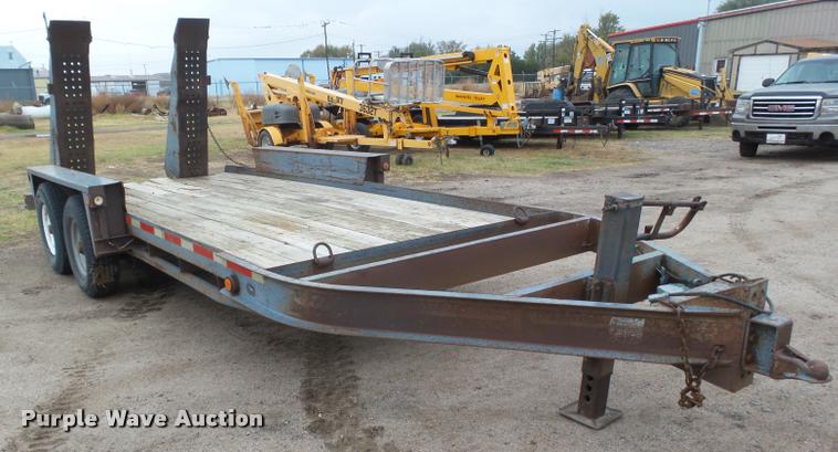 image for item DA4700 2001 Belshe WB12 utility trailer