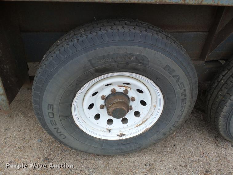 image for item DA4700 2001 Belshe WB12 utility trailer