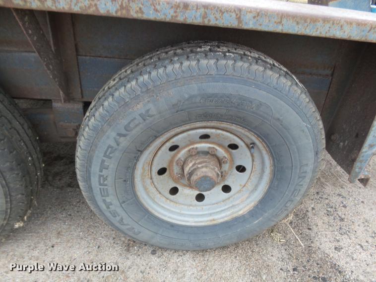 image for item DA4700 2001 Belshe WB12 utility trailer