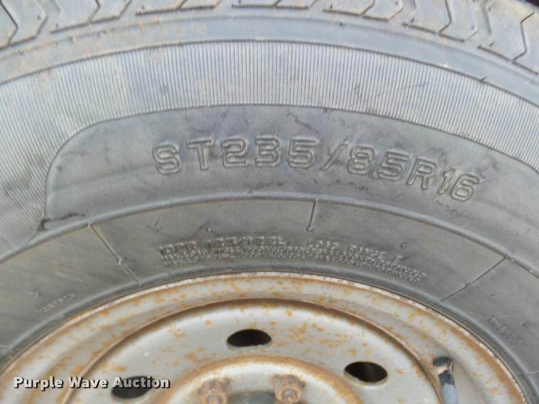 image for item DA4700 2001 Belshe WB12 utility trailer