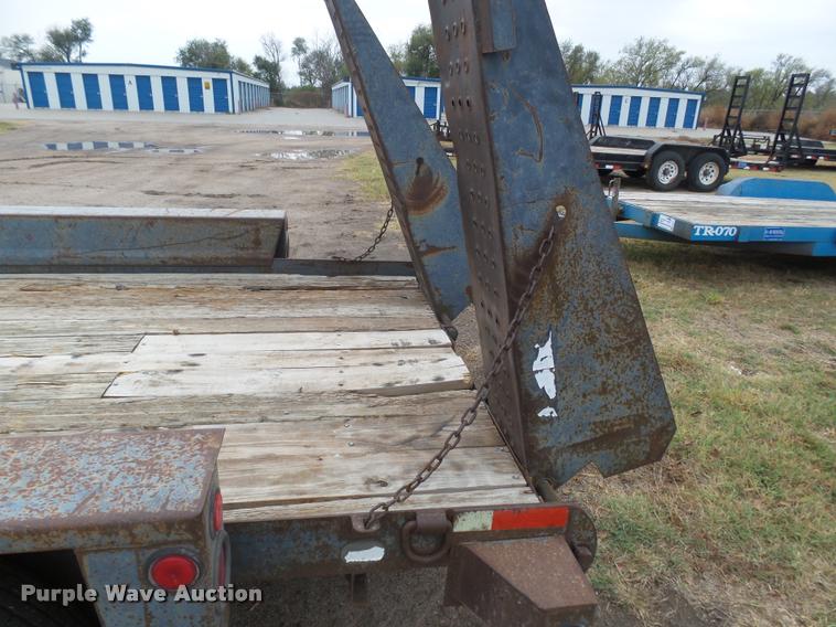 image for item DA4700 2001 Belshe WB12 utility trailer