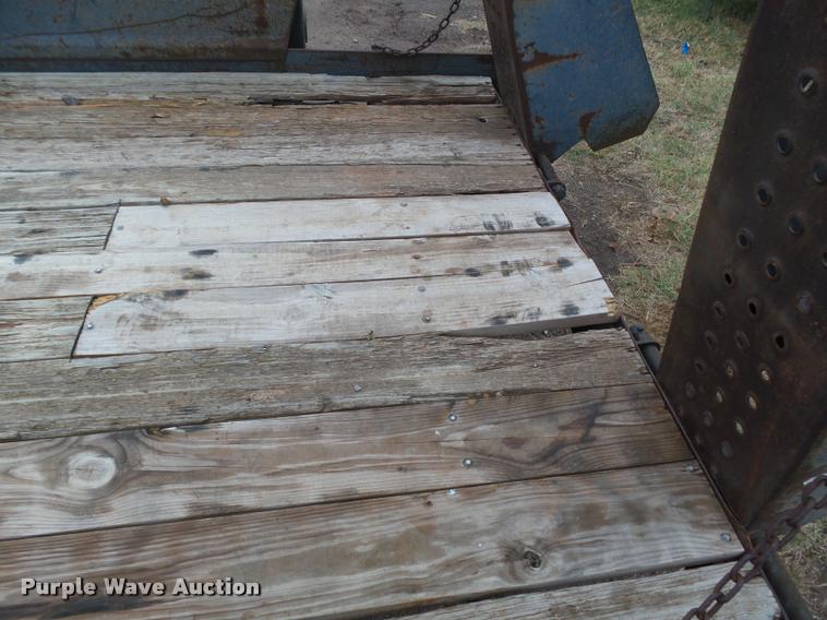 image for item DA4700 2001 Belshe WB12 utility trailer