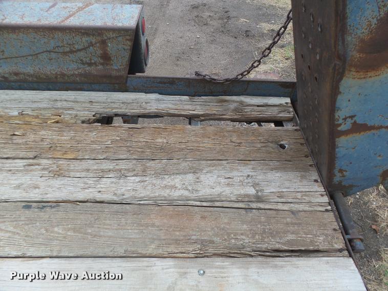 image for item DA4700 2001 Belshe WB12 utility trailer