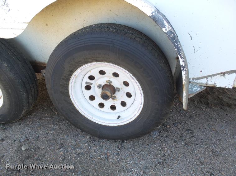 image for item DA4706 2002 Titan enclosed cargo trailer