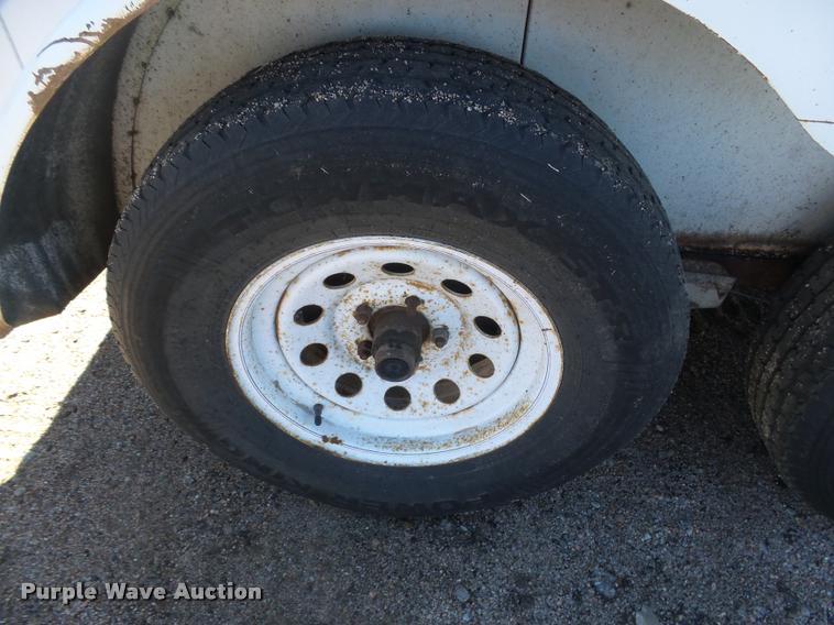 image for item DA4706 2002 Titan enclosed cargo trailer