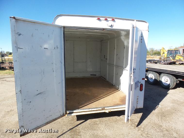 image for item DA4706 2002 Titan enclosed cargo trailer