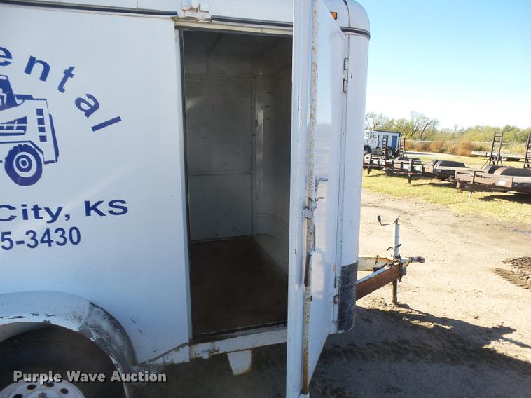 image for item DA4706 2002 Titan enclosed cargo trailer