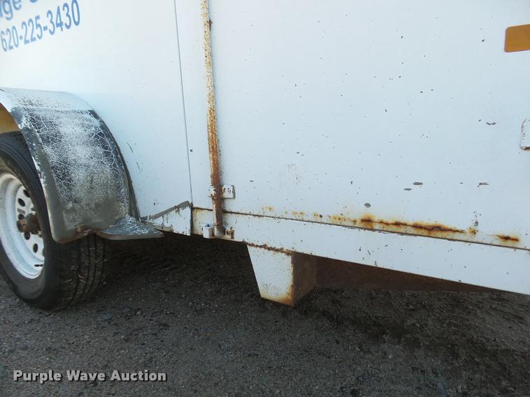 image for item DA4706 2002 Titan enclosed cargo trailer