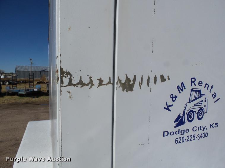 image for item DA4706 2002 Titan enclosed cargo trailer