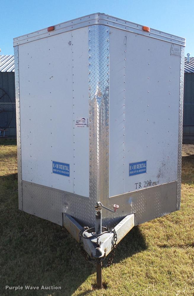 image for item DA4707 2009 Cargo Craft enclosed cargo trailer