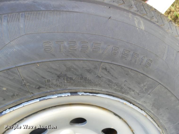 image for item DA4707 2009 Cargo Craft enclosed cargo trailer