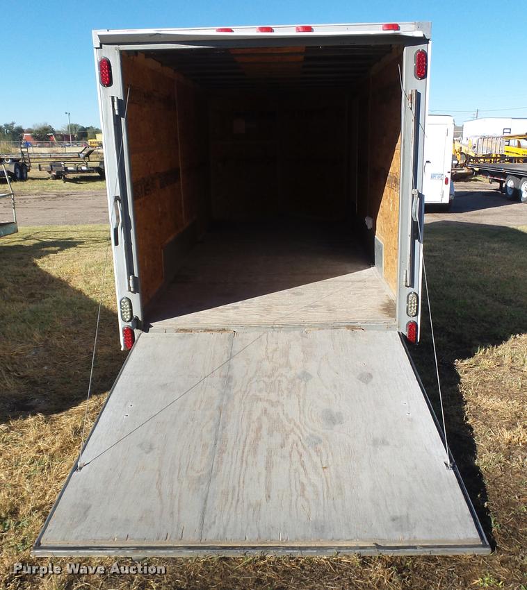 image for item DA4707 2009 Cargo Craft enclosed cargo trailer