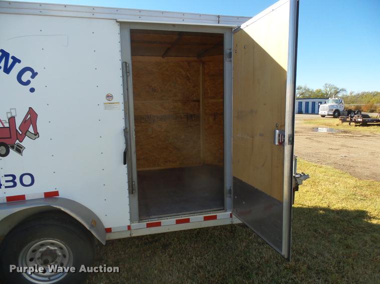 image for item DA4707 2009 Cargo Craft enclosed cargo trailer
