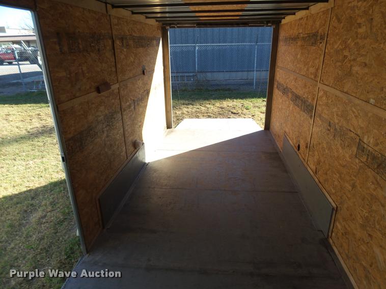image for item DA4707 2009 Cargo Craft enclosed cargo trailer