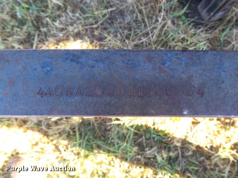 image for item DA4709 2003 Neal utility trailer