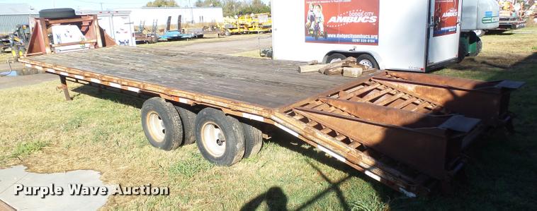image for item DA4710 1997 Big Tex equipment trailer