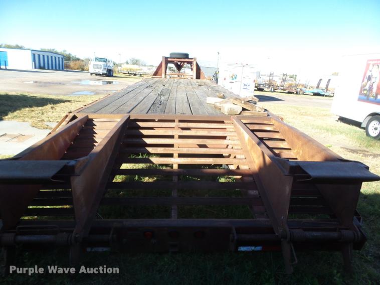 image for item DA4710 1997 Big Tex equipment trailer