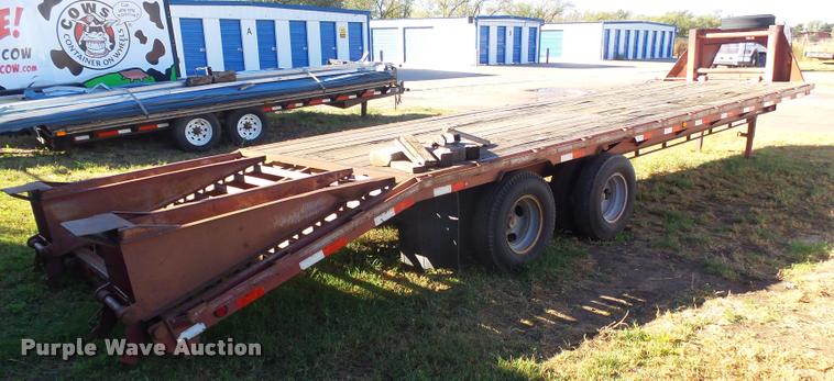 image for item DA4710 1997 Big Tex equipment trailer