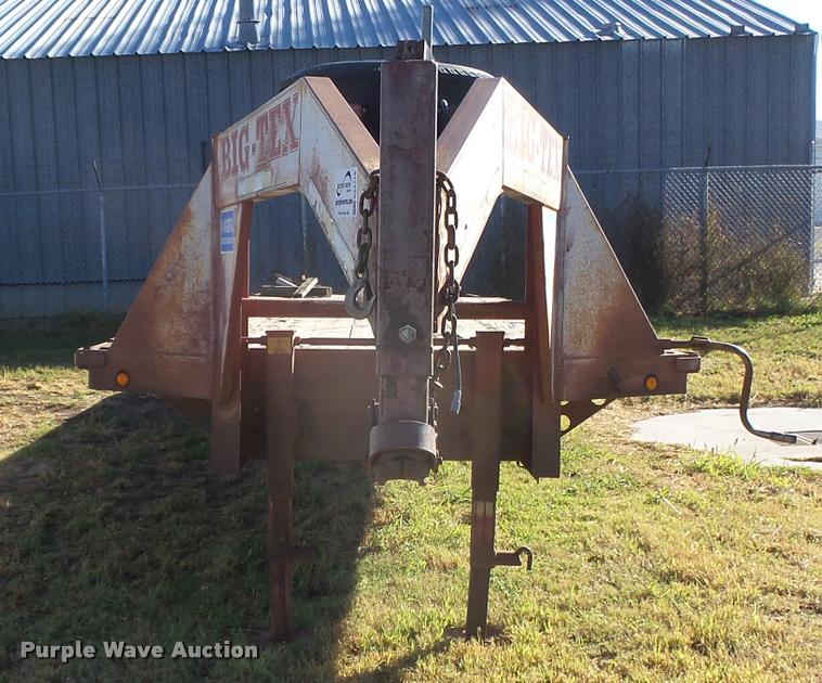 image for item DA4710 1997 Big Tex equipment trailer