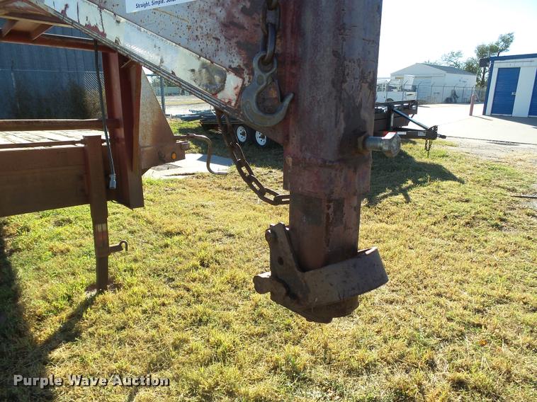 image for item DA4710 1997 Big Tex equipment trailer