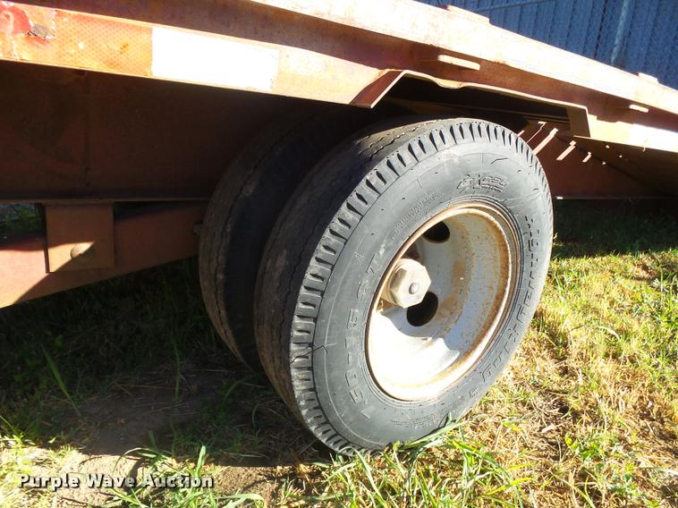image for item DA4710 1997 Big Tex equipment trailer