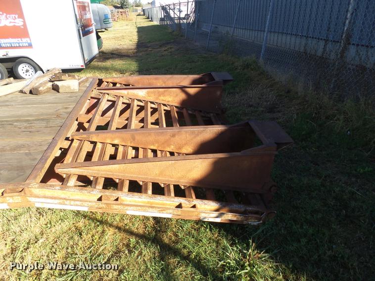 image for item DA4710 1997 Big Tex equipment trailer