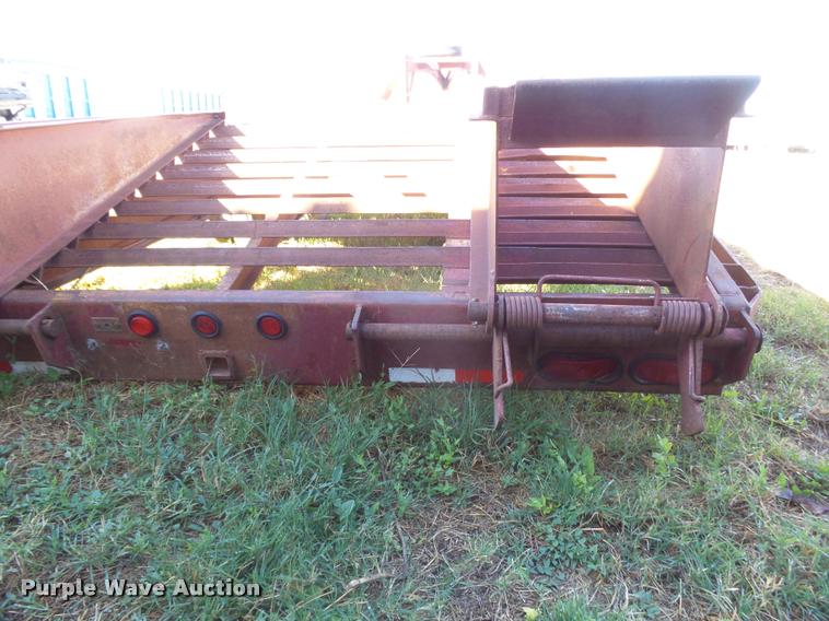 image for item DA4710 1997 Big Tex equipment trailer