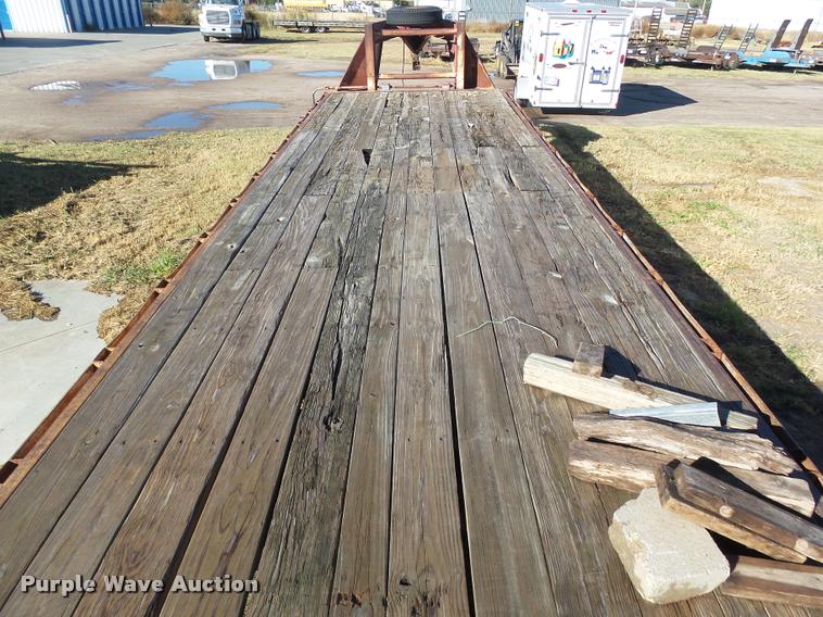 image for item DA4710 1997 Big Tex equipment trailer