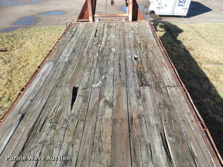 image for item DA4710 1997 Big Tex equipment trailer