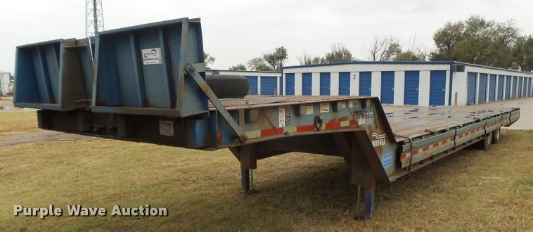 image for item DA4711 1978 Muvall 4451T equipment trailer