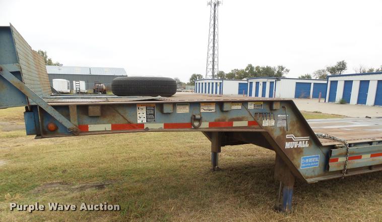 image for item DA4711 1978 Muvall 4451T equipment trailer