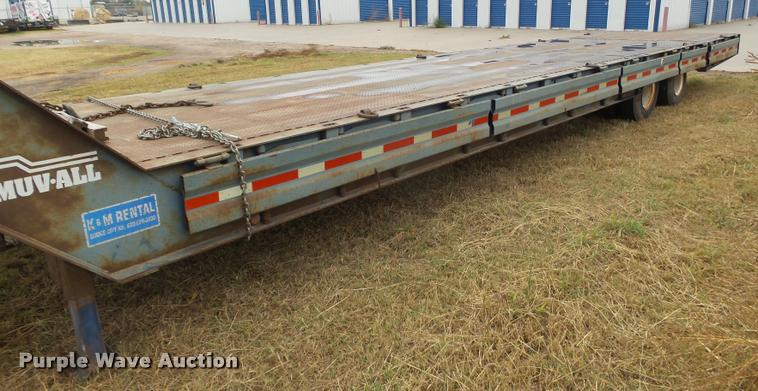 image for item DA4711 1978 Muvall 4451T equipment trailer