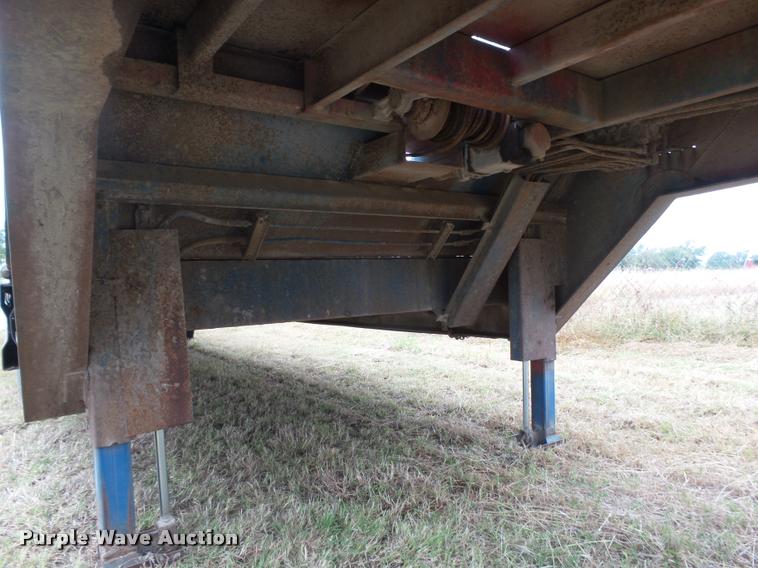 image for item DA4711 1978 Muvall 4451T equipment trailer