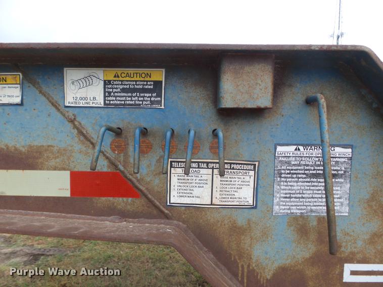 image for item DA4711 1978 Muvall 4451T equipment trailer