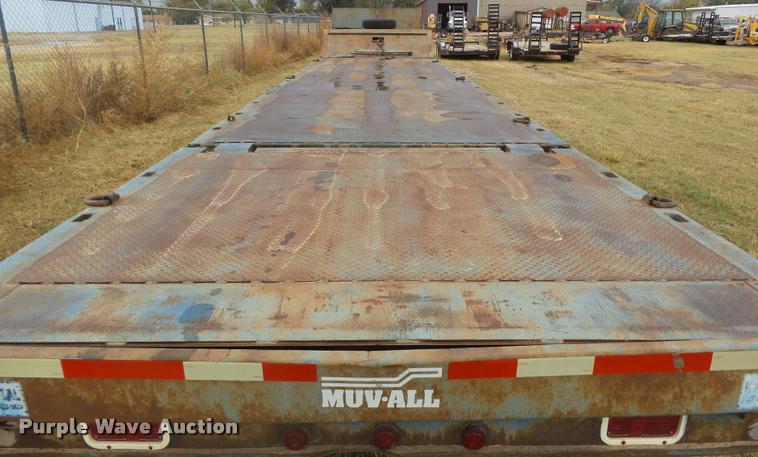 image for item DA4711 1978 Muvall 4451T equipment trailer