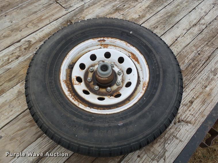 image for item DA4713 2007 PJ utility trailer