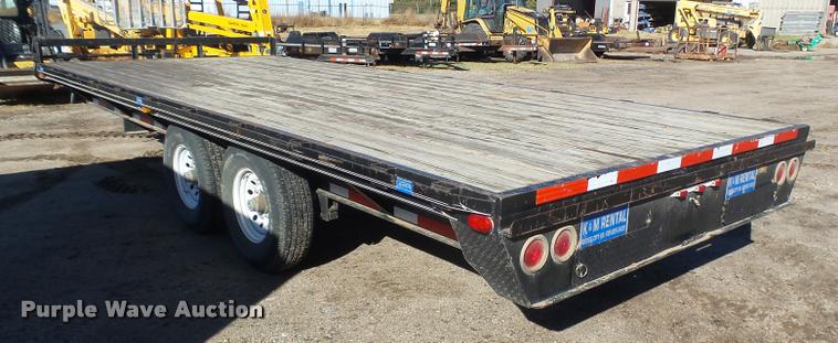 image for item DA4714 2012 Neal utility trailer