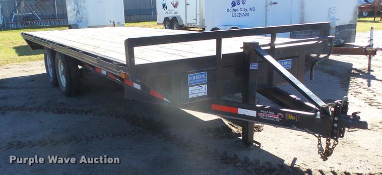 image for item DA4714 2012 Neal utility trailer