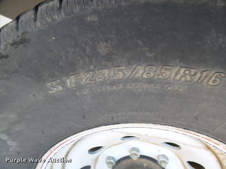 image for item DA4714 2012 Neal utility trailer