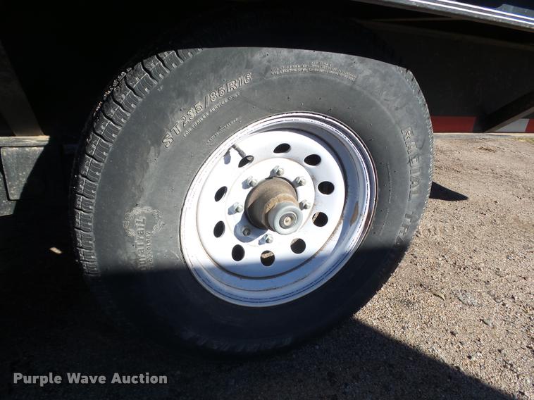 image for item DA4714 2012 Neal utility trailer