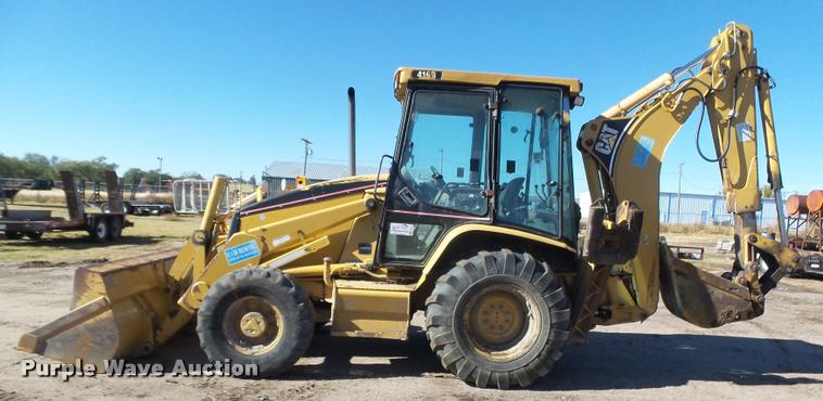 image for item DA4715 2002 Caterpillar 416D backhoe