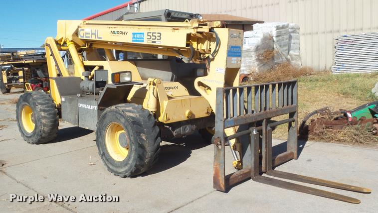 image for item DA4716 2001 Gehl 553 telehandler