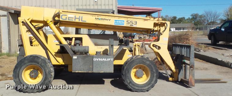 image for item DA4716 2001 Gehl 553 telehandler