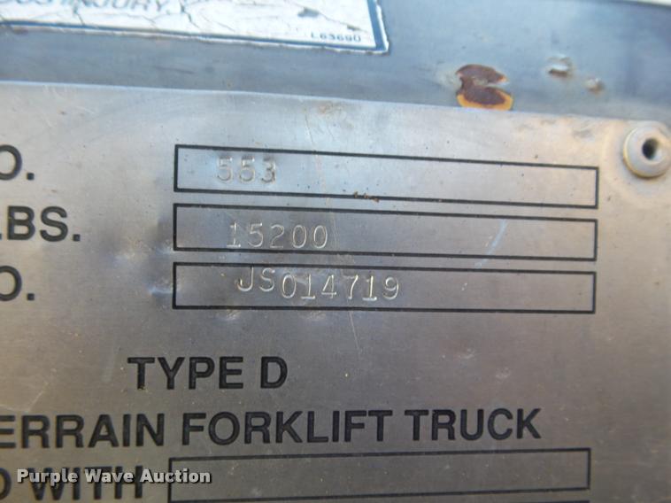 image for item DA4716 2001 Gehl 553 telehandler