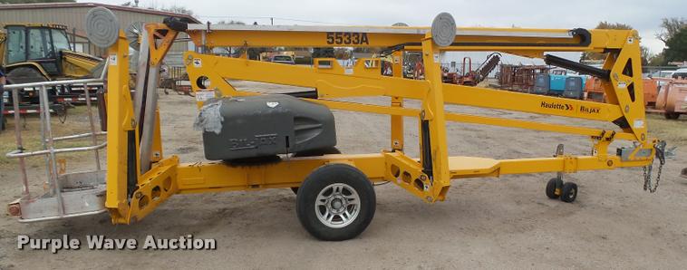 image for item DB1753 2013 Haulotte 5533A boom lift