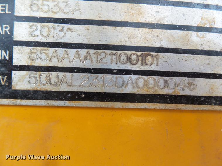 image for item DB1753 2013 Haulotte 5533A boom lift