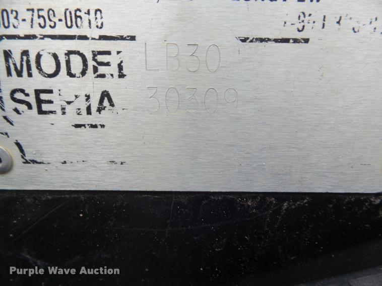 image for item DB3603 2005 Lay-mor LB30 backhoe