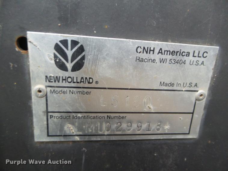 image for item DB3605 2006 New Holland LS160 skid steer
